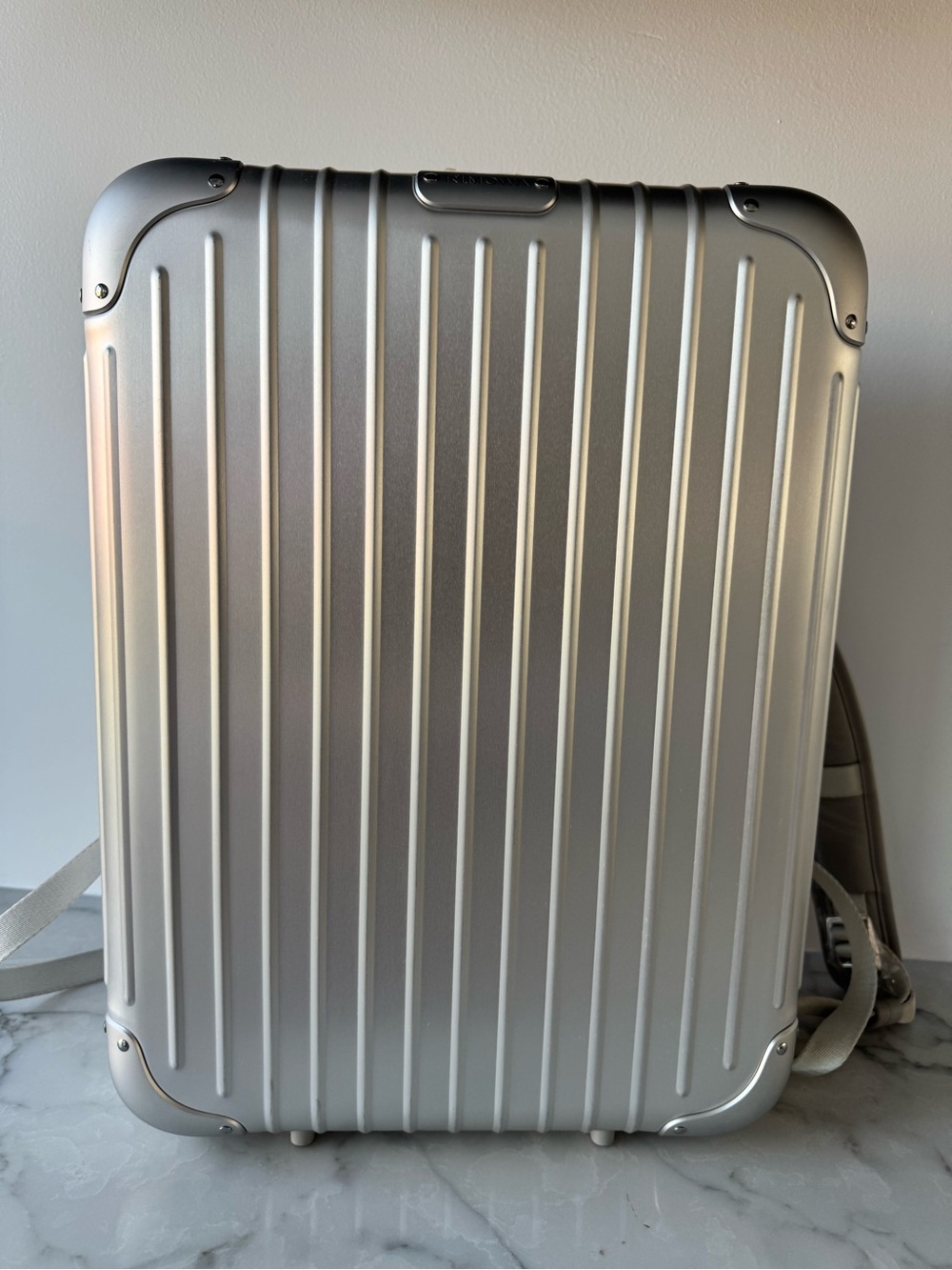 RIMOWA Silver Hard-Shell Backpack Case - Picture 7 of 16